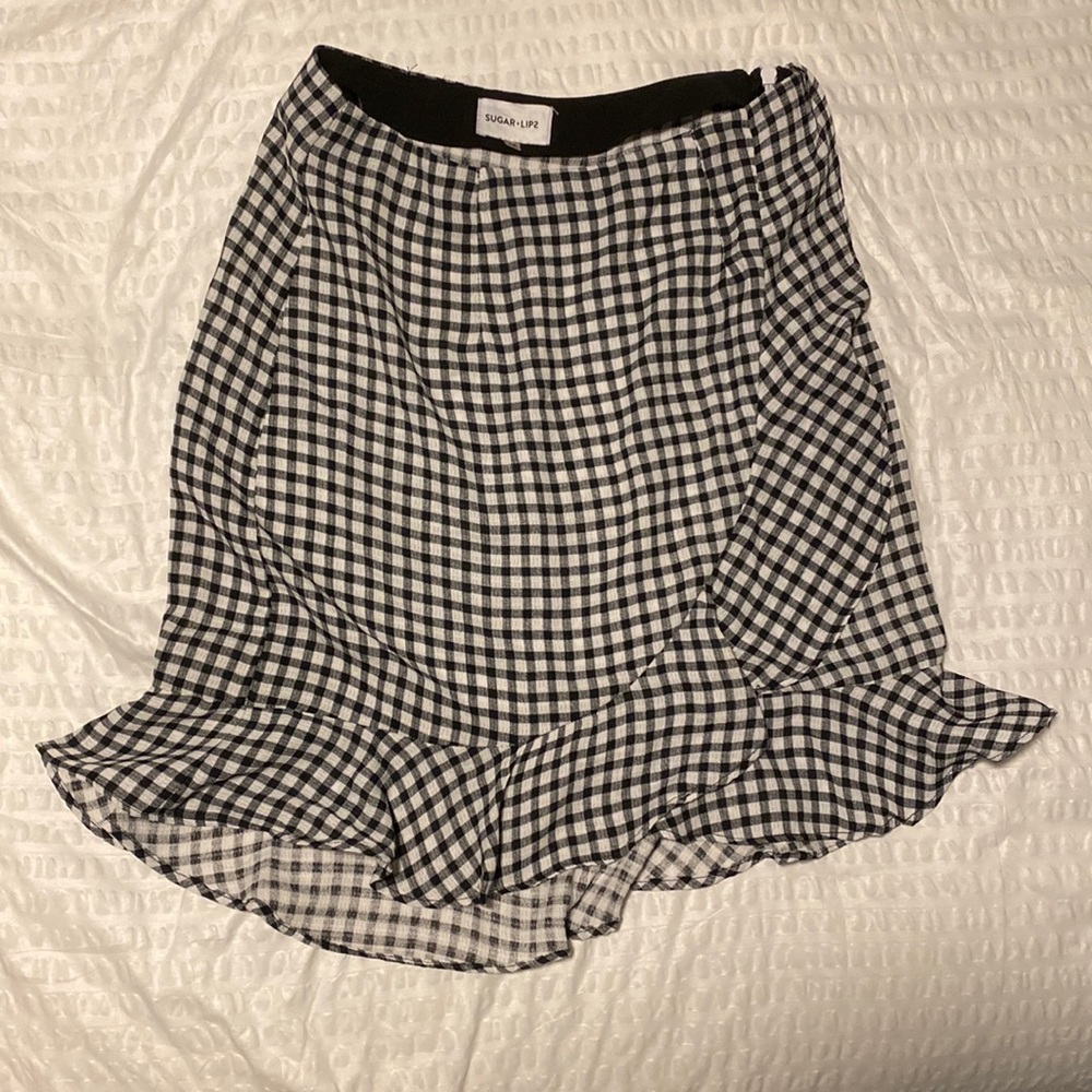 Checkered Skirt